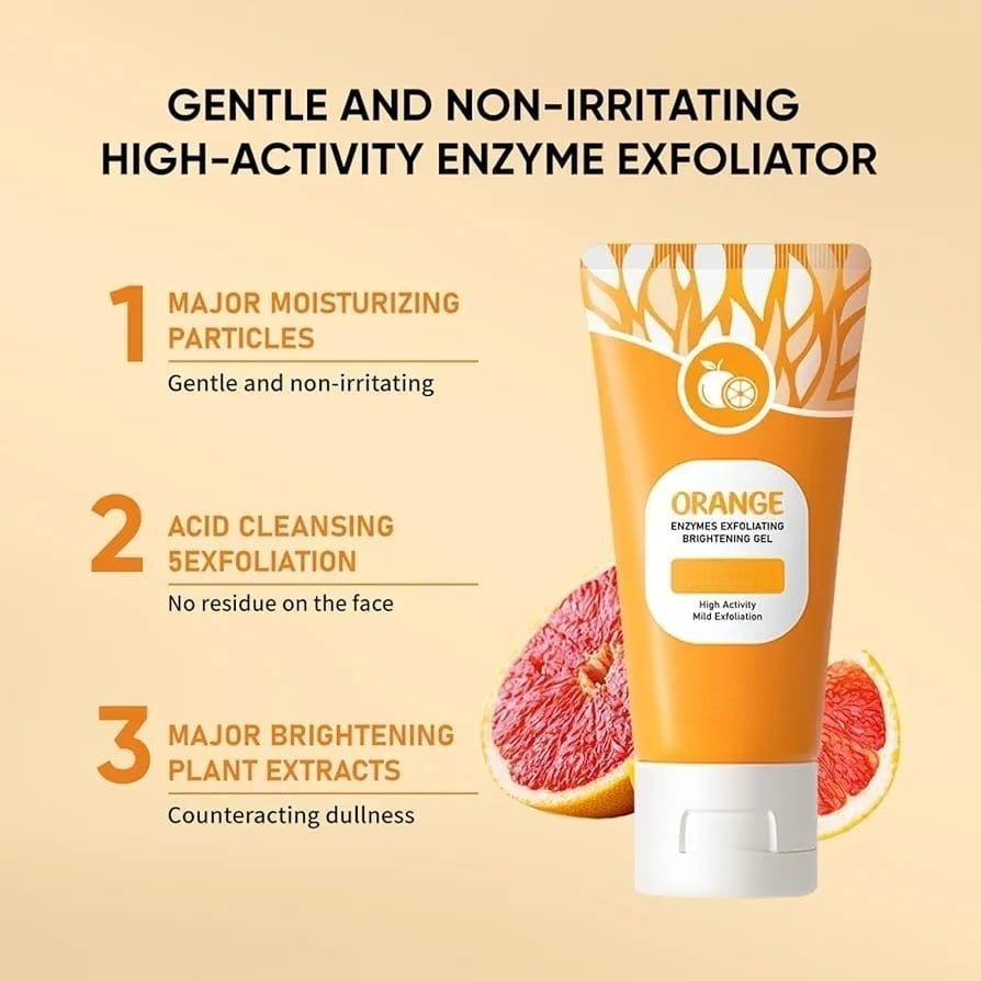 Orange Enzyme Exploiting Gel – Brightening, Exfoliating