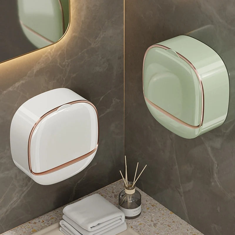 Luxury Soap Holder Punch Free Drain Laundry Soap