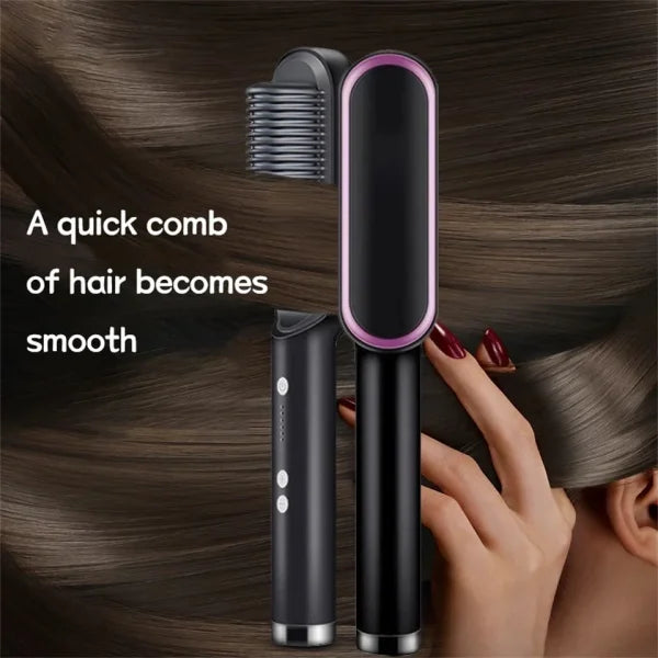 Electric Professional Hair Straightening Brush