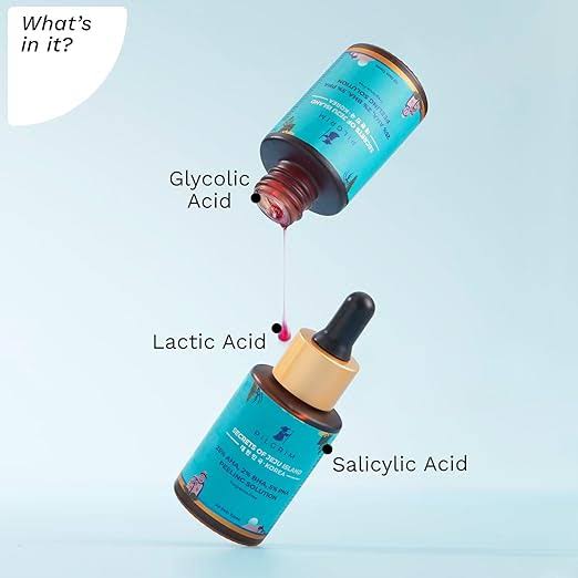 Pilgrim 25% AHA 2% BHA 5% PHA Peeling Solution Advanced Skin Exfoliating Serum